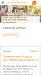 Mobile Screenshot of cvp-wohlen.ch